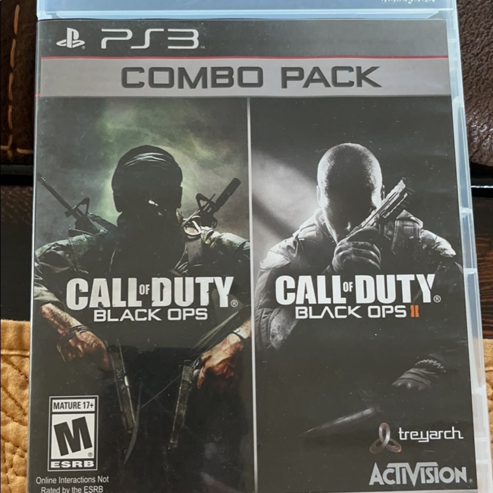 Call of Duty combo pack PS3